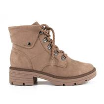 Bota Feminina Dakota Cano Baixo Nobles Bege Titanium - DA134
