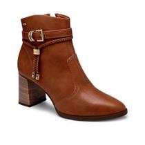 Bota Feminina Dakota Cano Curto Bico Fino Salto Alto Bloco