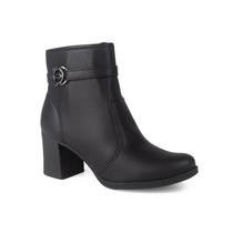 Bota Feminina Dakota Cano Curto Preto Preto Bota Feminina Dakota Cano Curto Preto Preto