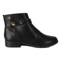 Bota Feminina Dakota Cano Curto Rasteira Preta