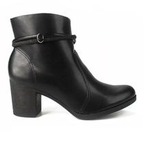 Bota Feminina Dakota Cano Curto Salto Alto Tendência G9641