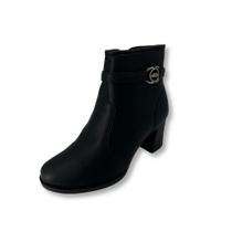 Bota feminina dakota cano medio bico arredondado Bota feminina dakota cano medio bico arredondado