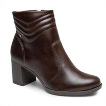 Bota Feminina Dakota Coturno Salto Alto Bloco Conforto D2721 Bota Feminina Dakota Coturno Salto Alto Bloco Conforto D2721