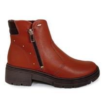 Bota Feminina Dakota Coturno Tratorado com Ziper Original G9563