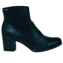 Bota Feminina Dakota Napa Sintética Salto Grosso Com Zíper