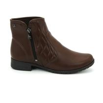 Bota Feminina Dakota Original D2184 Cano Curto Casual Ziper