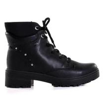 Bota Feminina Dakota Preta Salto Baixo G5935 Bota Feminina Dakota Preta Salto Baixo G5935
