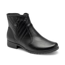 Bota Feminina Dakota Salto Bloco Baixo Cano Curto Tendência