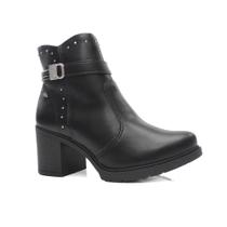 Bota Feminina Dakota Salto Médio Grosso Ankle Boot