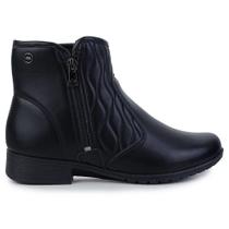 Bota Feminina Dakota Vertuo Cano Curto Preto - D2184