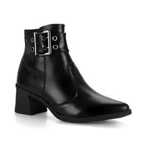 Bota Feminina De Bico Fino Mississipi Me311-0001 Bota Feminina De Bico Fino Mississipi Me311-0001