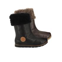Bota Feminina de Pelo 100% forrada Inverno Impermeável ML251 Bota Feminina de Pelo 100% forrada Inverno Impermeável ML251