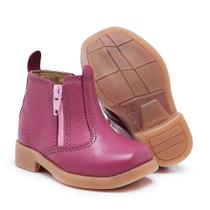 Bota Feminina E Masculina Botinha Infantil Botina Country Couro