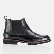 Bota Feminina Em Couro Cano Curto Modelo Chelsea Confortável Resistente Sola De Borracha Bota Feminina Em Couro Cano Curto Modelo Chelsea Confortável Resistente Sola De Borracha