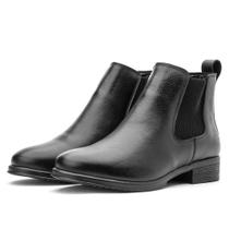 Bota Feminina Estilo Chelsea Couro Confortável IGO FRANCA Bota Feminina Estilo Chelsea Couro Confortável IGO FRANCA