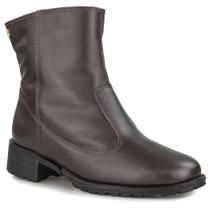 Bota Feminina forrada em Lã Sintética Urban Mount Zipper Ref.:21900 Bota Feminina forrada em Lã Sintética Urban Mount Zipper Ref.:21900