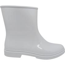 Bota Feminina Galocha Casual Clássica Dia a Dia Trabalho Chuva Impermeável Pega Forte 00366