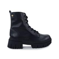 Bota Feminina Giulia Domna Coturno Genova Preta - 533