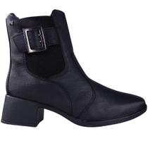Bota Feminina Isabela Caste Cano Curto 60.002 Preto Bota Feminina Isabela Caste Cano Curto 60.002 Preto