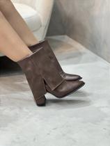 Bota Feminina Jade Capa Marrom