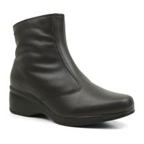 Bota Feminina Kansas Anabela Conforto Forrada em lã sintética Ref.:630 Bota Feminina Kansas Anabela Conforto Forrada em lã sintética Ref.:630