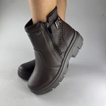 Bota Feminina Kolosh Almeria Chocolate Confortável e Elegante Bota Feminina Kolosh Almeria Chocolate Confortável e Elegante