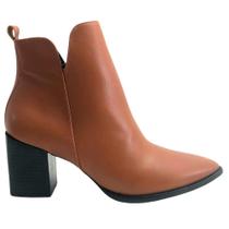 Bota Feminina Lia Line Couro New Pele 2203I24.71586