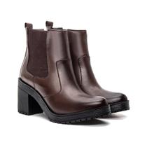 Bota Feminina Marina Classic 0880 Dark Brown Bota Feminina Marina Classic 0880 Dark Brown