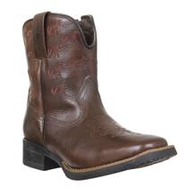 Bota Feminina Marrom Bico Quadrado Cow Way 37888 Bota Feminina Marrom Bico Quadrado Cow Way 37888