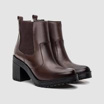 Bota Feminina Marrom Estilo Clássico Moderno Sofisticação Conforto Zapattero Bota Feminina Marrom Estilo Clássico Moderno Sofisticação Conforto Zapattero