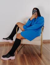 Bota Feminina Meia Sola Colorida a Pronta Entrega