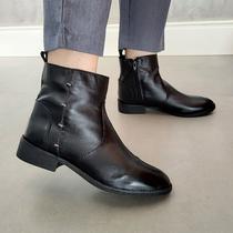 Bota Feminina Melo Cano Médio Couro Legítimo