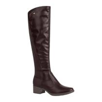 Bota Feminina Mississipi Cano Alto Conforto Básica J0334