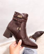 Bota feminina mississipi cano curto me312 Bota feminina mississipi cano curto me312