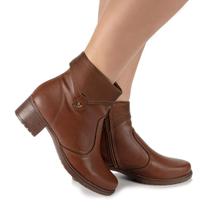 Bota feminina mississipi cano curto salto baixo - q8463