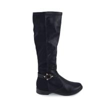 Bota Feminina Mississipi Cano Longo Berteli Preta - Q8961 Bota Feminina Mississipi Cano Longo Berteli Preta - Q8961