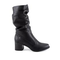 BOTA FEMININA MISSISSIPI J0831 CANO MEDIO SALATO BLOCO 6CM Cor:PretoTamanho:39