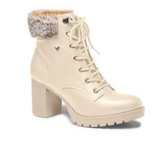 Bota Feminina Mississipi Salto Bloco Com Pelo Q7833