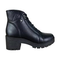 bota feminina mississipi salto bloco tratorada coturno