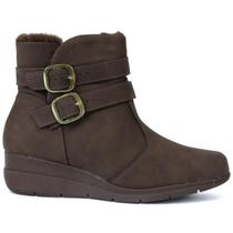 Bota Feminina Modare Cano Curto Anabela Ultraconforto - 7085.206