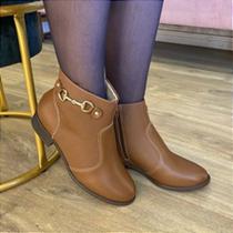 Bota Feminina Modare Napa Cano Curto Avelã 7057230