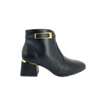 Bota Feminina Modare Napa Ultraconforto Detalhe Dourado Bota Feminina Modare Napa Ultraconforto Detalhe Dourado