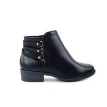 Bota Feminina Modare Salto Baixo CB Preta - 7057