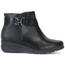 Bota Feminina Modare Ultraconforto Anabela Cano Curto 7085.104 Bota Feminina Modare Ultraconforto Anabela Cano Curto 7085.104