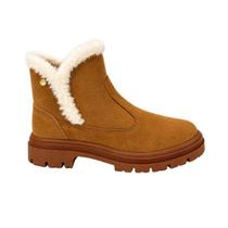 Bota Feminina Moleca 5344.308 Camurcao Caramelo Bota Feminina Moleca 5344.308 Camurcao Caramelo