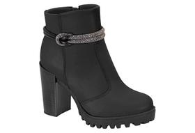 Bota feminina moleca cano curto