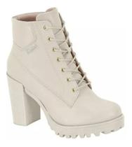 Bota Feminina Moleca Coturno Plataforma Meia Pata 5325.119