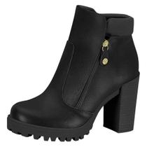Bota Feminina Moleca Coturno Plataforma Meia Pata Bota Feminina Moleca Coturno Plataforma Meia Pata