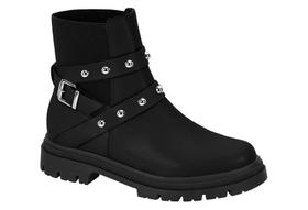 Bota feminina moleca fivela