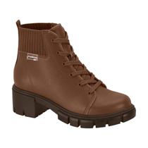 Bota feminina moleca salto bloco